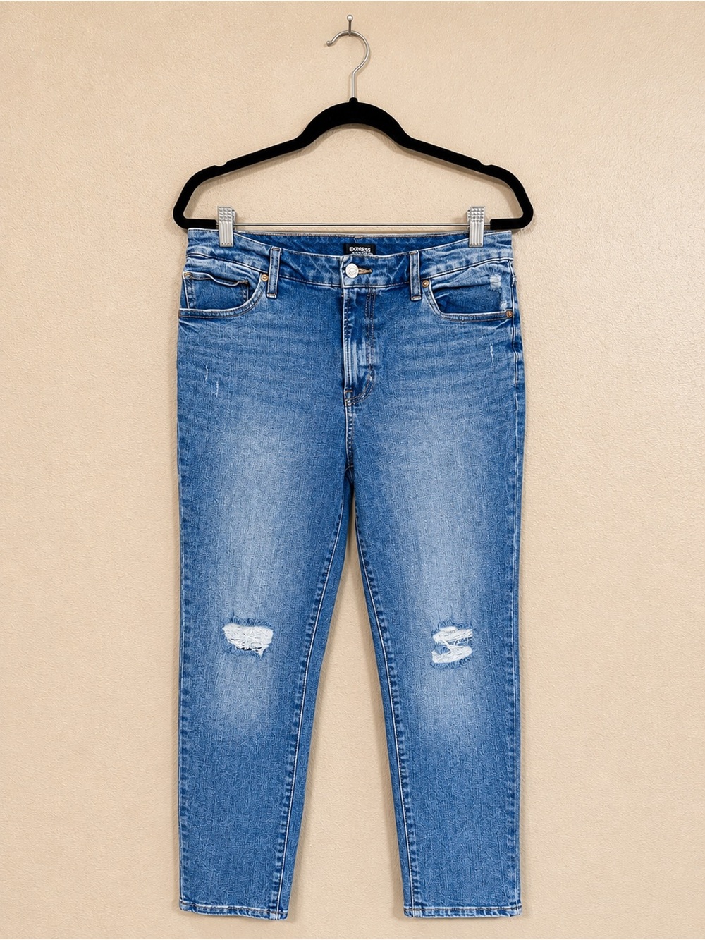 Express High Rise Hyperstretch Skinny Jeans